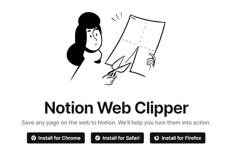 点击前往下载Notion Web Clipper插件